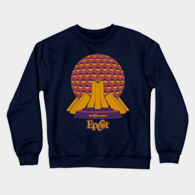 Epcot Retro Crewneck Sweatshirt by Mouse Magic with John and Joie